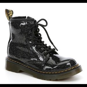 Dr. Marten kids glitter boots
